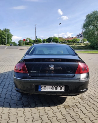 Peugeot 407 cena 10500 przebieg: 197950, rok produkcji 2006 z Błaszki małe 56